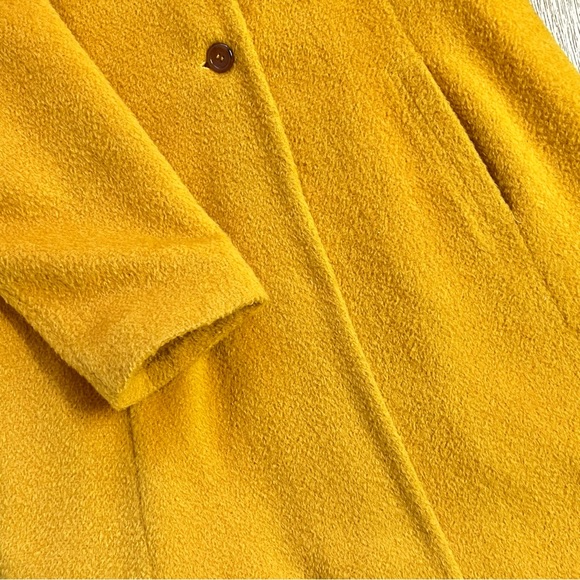 Set of 3 yellow:retro-50’s swing mohair-wool mix coat w/scarf & flip mitts - Picture 10 of 16
